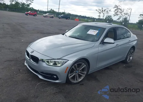 2017 BMW 330I из США, поврежденный, VIN WBA8B9C36HK885681